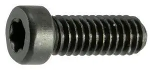 MIDWEST FASTENER 32963 #6-40 x 3/8 in Torx Fillister Machine Screw, Black Oxide