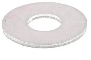 PRIME-LINE 9079897 Flat Washer, For Screw Size 1/4" ,Aluminum Aluminum Finish,