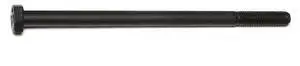 MIDWEST FASTENER 73785 Class 10.9, M8-1.25 Hex Head Cap Screw, Plain Steel, 140