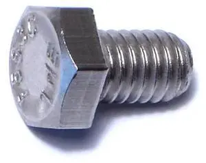 MIDWEST FASTENER 50534 18-8, 5/16"-18 Hex Head Cap Screw, Plain Stainless