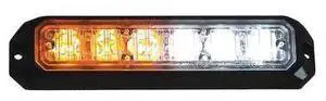 BUYERS PRODUCTS 8891502 5 Inch Amber/Clear LED Strobe Light