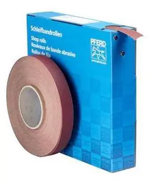 PFERD 47120 1" Shop Roll - Resin/Resin Heavy Duty - 50 Yard Roll - Aluminum