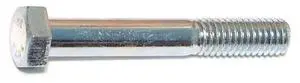 MIDWEST FASTENER 00059 Grade 2, 3/8"-16 Hex Head Cap Screw, Zinc Plated Steel,