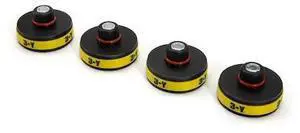 STEELMAN 60995 4Piece Low Profile Magnetic Jack Pad Riser Tool Set for Tesla