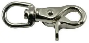 MIDWEST FASTENER 35765 3/8" 316 Stainless Steel Swivel Trigger Snap Hooks 2PK