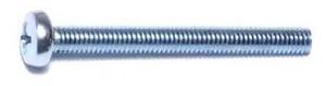 MIDWEST FASTENER 51551 M4-0.70 x 40 mm Phillips Pan Machine Screw, Zinc Plated