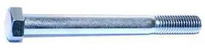 MIDWEST FASTENER 53326 Grade 2, 5/8"-11 Hex Head Cap Screw, Zinc Plated Steel,