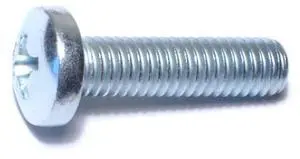 MIDWEST FASTENER 54766 3/18"-16 x 1-1/2 in Phillips Pan Machine Screw, Zinc