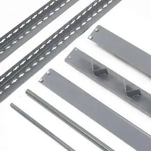 GLOBAL INDUSTRIAL 968556 Axle Bracket Kit With One 3/4 Dia x 48L Axle