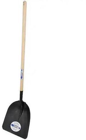 THE BRUSH MAN SCOOP-ST-LW8-I No 8 Scoop, Steel, Long Wood Handle, 3PK