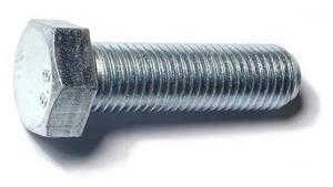 MIDWEST FASTENER 78444 Class 8.8, M20-2.50 Hex Head Cap Screw, Zinc Plated