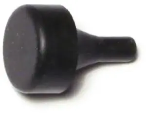 MIDWEST FASTENER 72168 .6" x .3" Black Rubber Chrysler Bumpers 6PK