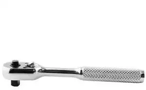 K-TOOL INTERNATIONAL KTI-21092 Pro Series Chrome Ratchet,1/4"Dr,4-1/2"