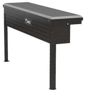 UWS EC30202 48" Low Profile Side Mount Truck Tool Box, Black, Width: 14-3/8"