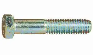 MIDWEST FASTENER 00298 Grade 5, 3/8"-16 Hex Head Cap Screw, Zinc Plated Steel,
