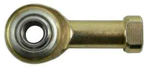 MIDWEST FASTENER 36541 6mm-1.0 x 33.3mm Coarse Thread Female Heim Joint 2PK