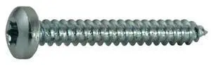 MIDWEST FASTENER 37067 Sheet Metal Screw, #8 x 1-1/4 in, Zinc Plated Steel Pan