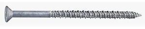 MIDWEST FASTENER 54566 Masonry Screw, 1/4" Dia., Flat, 4 in L, 410 Stainless