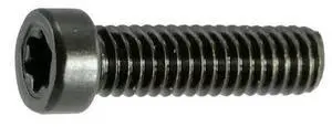 MIDWEST FASTENER 32964 #6-40 x 1/2 in Torx Fillister Machine Screw, Black Oxide