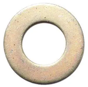 MIDWEST FASTENER 34192 Flat Washer, For Screw Size 5/8" ,Steel Zinc Yellow