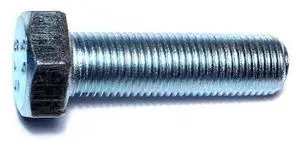 MIDWEST FASTENER 51385 Class 8.8, M14-1.50 Hex Head Cap Screw, Zinc Plated