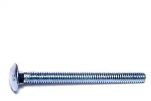 MIDWEST FASTENER 01059 Carriage Bolt, Square Neck, 20 (Coarse), 3 in L, Steel,