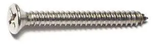 MIDWEST FASTENER 05168 Sheet Metal Screw, #8 x 1-1/2 in, 18-8 Stainless Steel