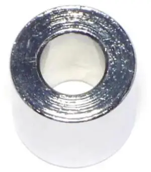 MIDWEST FASTENER 74265 Round Spacer, Chrome Steel, 3/4 in Overall Lg, 3/8 in