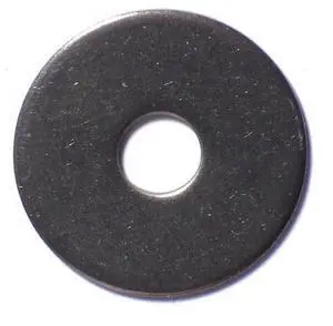 MIDWEST FASTENER 54345 Fender Washer, Fits Bolt Size #14 ,Steel Zinc Plated