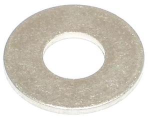 MIDWEST FASTENER 71827 Flat Washer, For Screw Size 3/8" ,Aluminum 25 PK