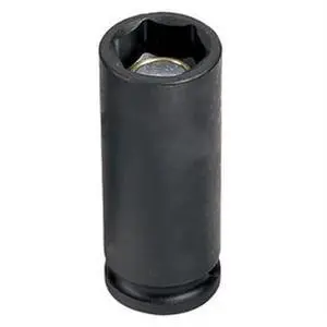 GREY PNEUMATIC 1017MDG 3/8" Drive, 17mm Size, Metric Socket, 6 Points, 17mm,
