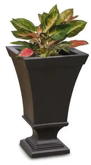 MAYNE 5892-ES Vienna 25 Tall Urn Planter, Espresso