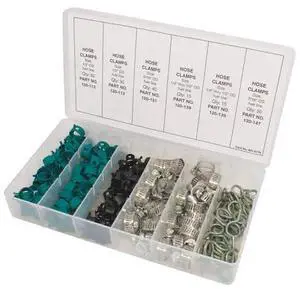 STENS 415-170 Hose Clamp Assortment Includes 160 Pieces Lawn Mowers