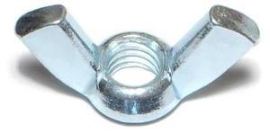 MIDWEST FASTENER 71751 Wing Nut, 7/16"-14, Steel, Zinc Plated, 10 PK