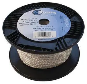 STENS 145-628 Braid Starter Rope For Diameter 7/32", Length 100'; 145-628