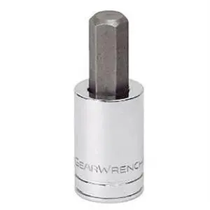 KD TOOLS 80661 SAE/Metric Hex Bit Sockets, 1/2" Drive, Number of Points: 6