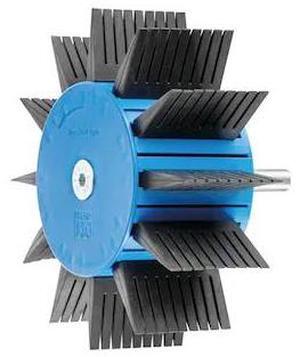 PFERD 45950 7" x 2" POLIFLAP Flap Wheel - Incl. Drive Arbor, Abrasive and