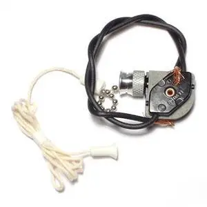 MIDWEST FASTENER 65341 Single Pole Pull Chain Switches 2PK