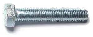 MIDWEST FASTENER 78405 Class 8.8, M14-2.00 Hex Head Cap Screw, Zinc Plated