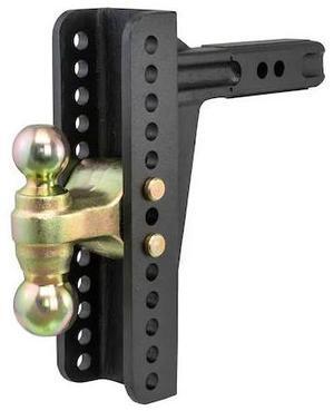 CURT 45926 Channel Mount w/ Dual Ball 2" Shank,14