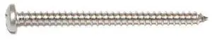 MIDWEST FASTENER 53568 Sheet Metal Screw, #12 x 3 in, 18-8 Stainless Steel Pan