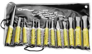 PERFORMANCE TOOL W751 12-Pc Chisel & Punch Set