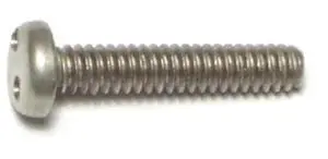 MIDWEST FASTENER 70993 #10-24 x 1 in Spanner Pan Machine Screw, Plain 18-8