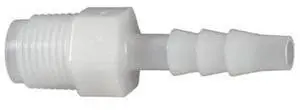 MIDWEST FASTENER 66481 3/16" x 1/8MIP Nylon Plastic Hose Barbs 8PK