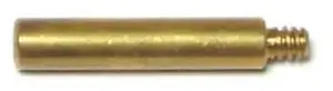 MIDWEST FASTENER 64603 #4-36 x 3/4" Brass Coarse Thread Lamp Turnkey Extensions