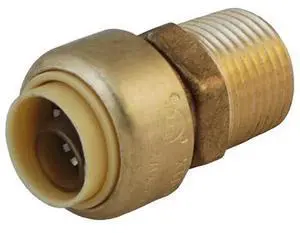 LEGEND VALVE 456-755NL 3/4 PUSH FIT x MNPT ADAPTER