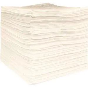 GLOBAL INDUSTRIAL 670634 Sorbent Sock, White, Polypropylene, 200 PK