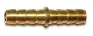 MIDWEST FASTENER 66526 1/4" Brass Air Hose Splicers 4PK