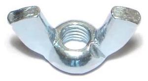 MIDWEST FASTENER 71746 Wing Nut, 1/4"-28, Steel, Zinc Plated, 25 PK