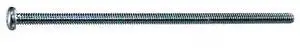 MIDWEST FASTENER 54734 #8-32 x 4 in Phillips Pan Machine Screw, Zinc Plated